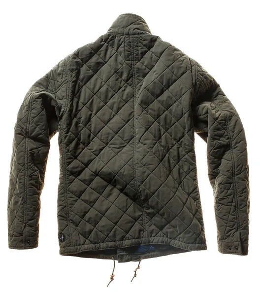 Relwen Quilted Tanker - Dark Loden by Harbour Thread