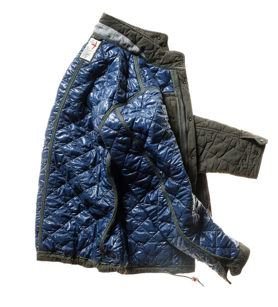 Relwen Quilted Tanker - Dark Loden by Harbour Thread