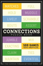 Connections Puzzle Book 500 games 100 Unofficial