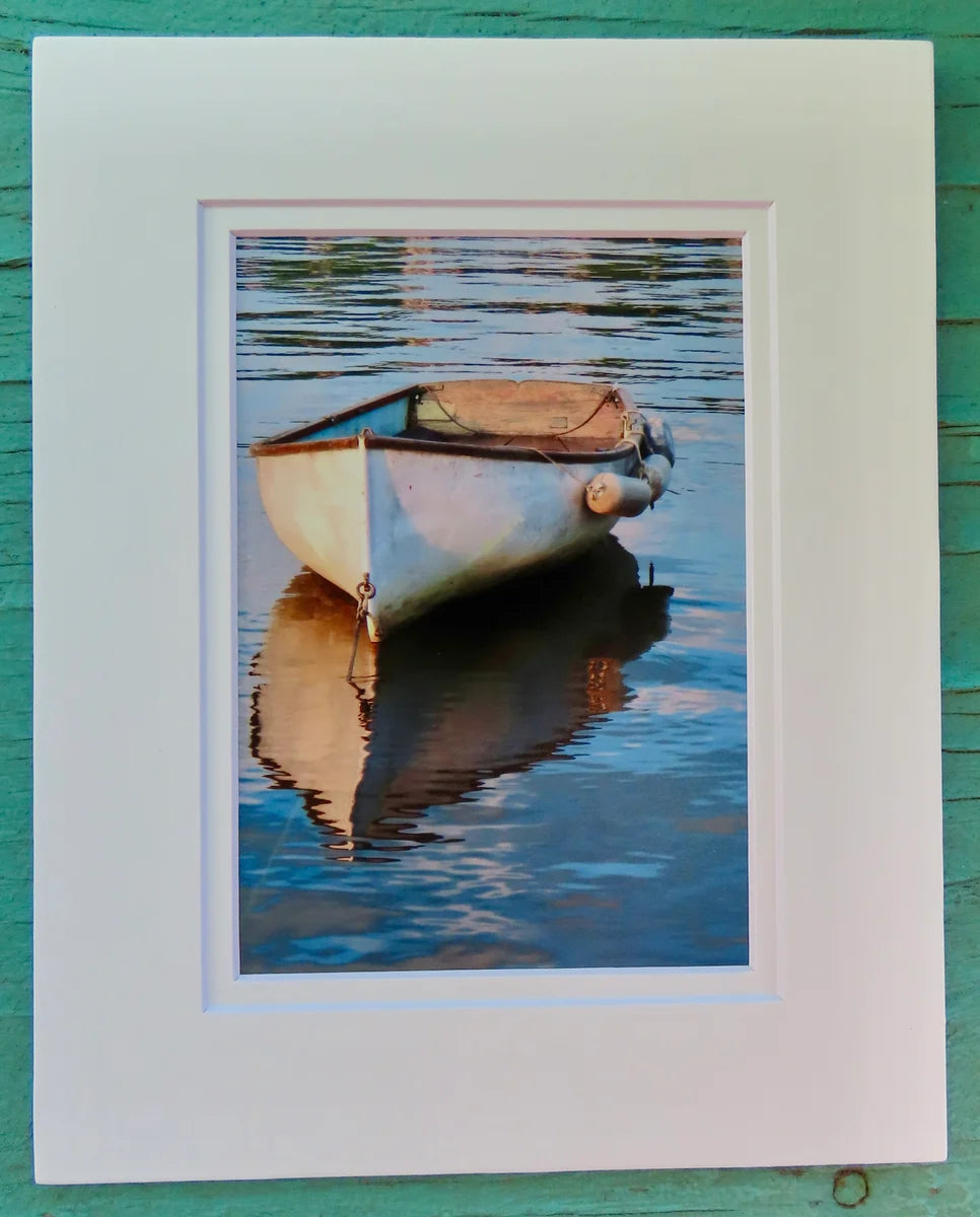 Matted Photos - Terry's Skiff