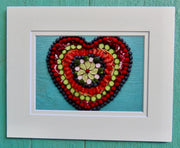 Matted Photos - Mandala Heart
