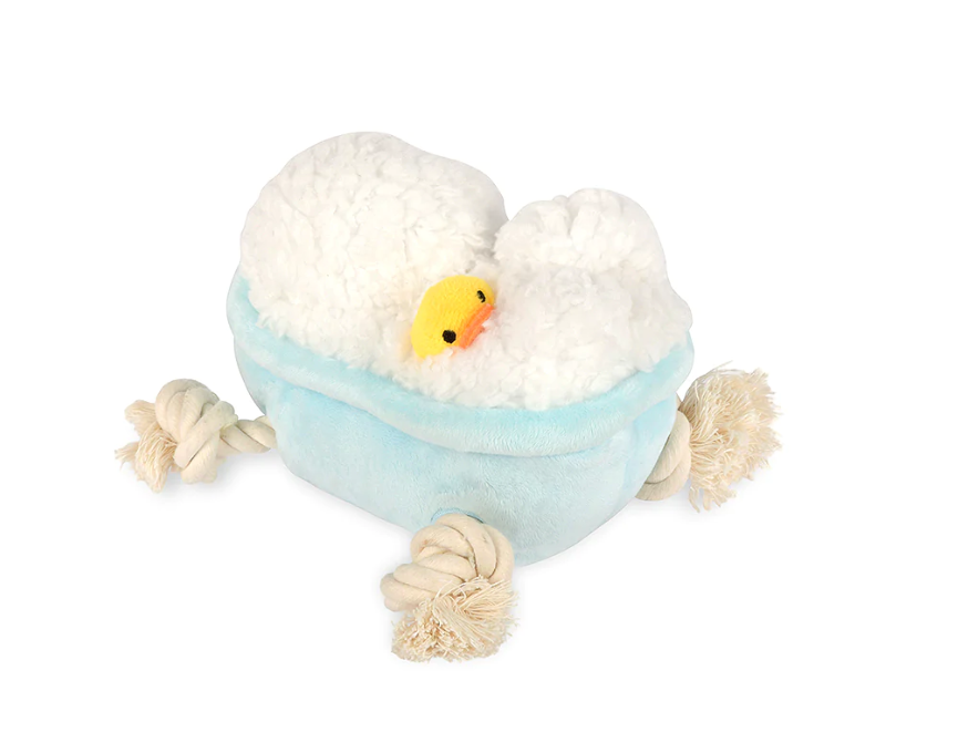 P.L.A.Y. Dog Toy Splish Splash Rub a Dub Tub by Pet Food Warehouse