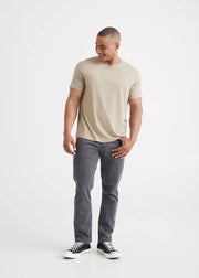 DUER Performance Denim Relaxed Taper - Aged Grey by Harbour Thread