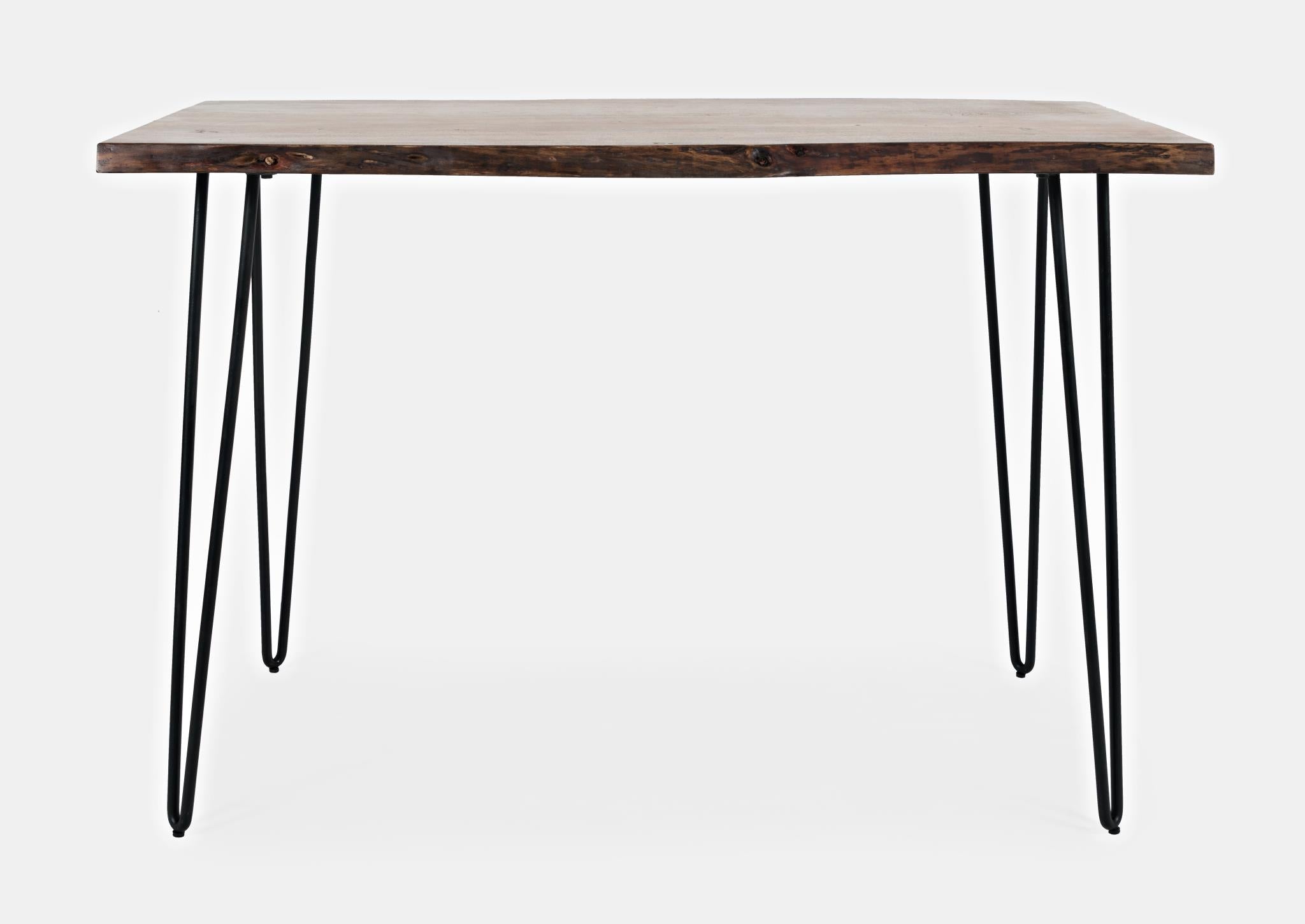 Natures Edge Light Chestnut Dining Table Counter Height 52" Long by Homeportonline