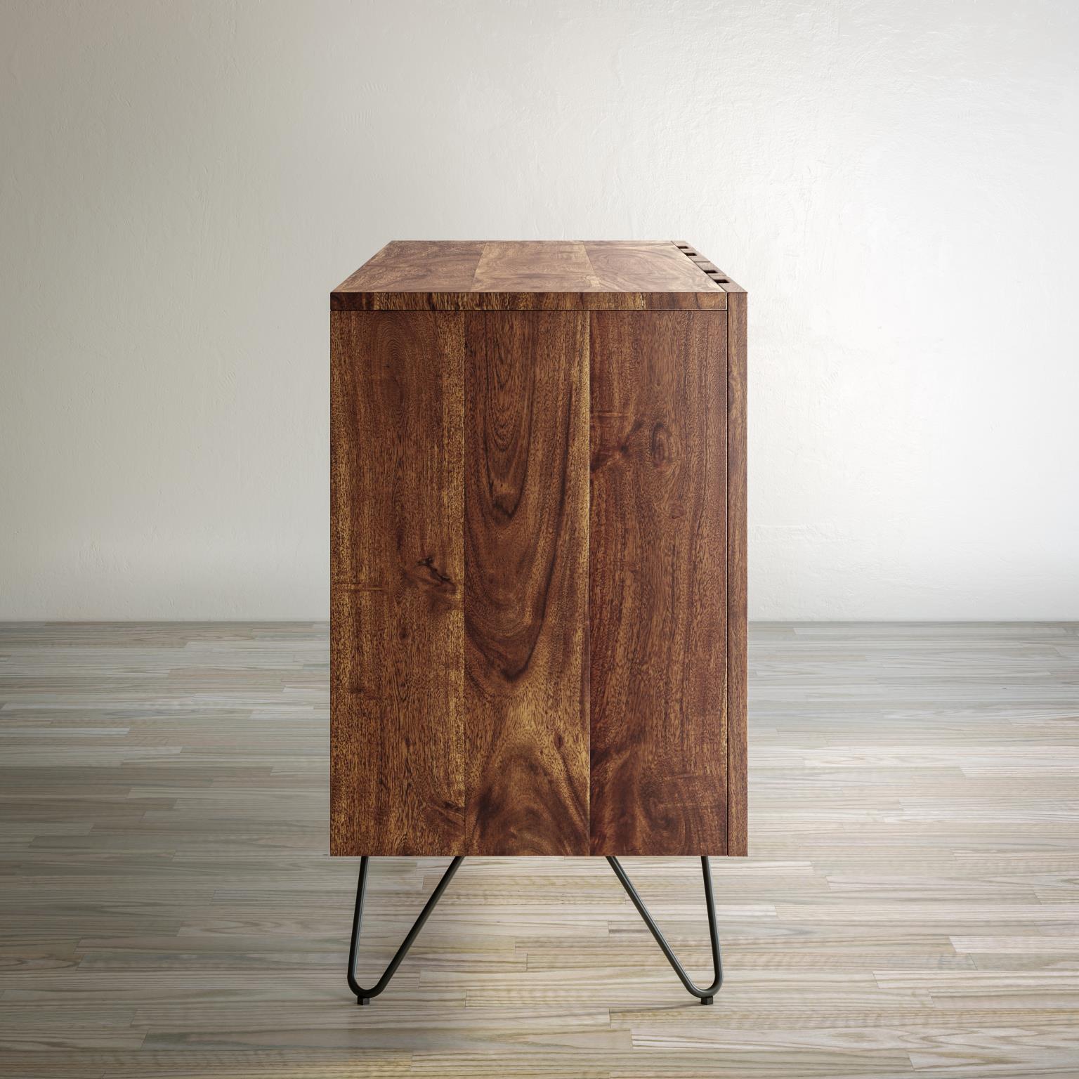 Natures Edge Light Chestnut Server by Homeportonline