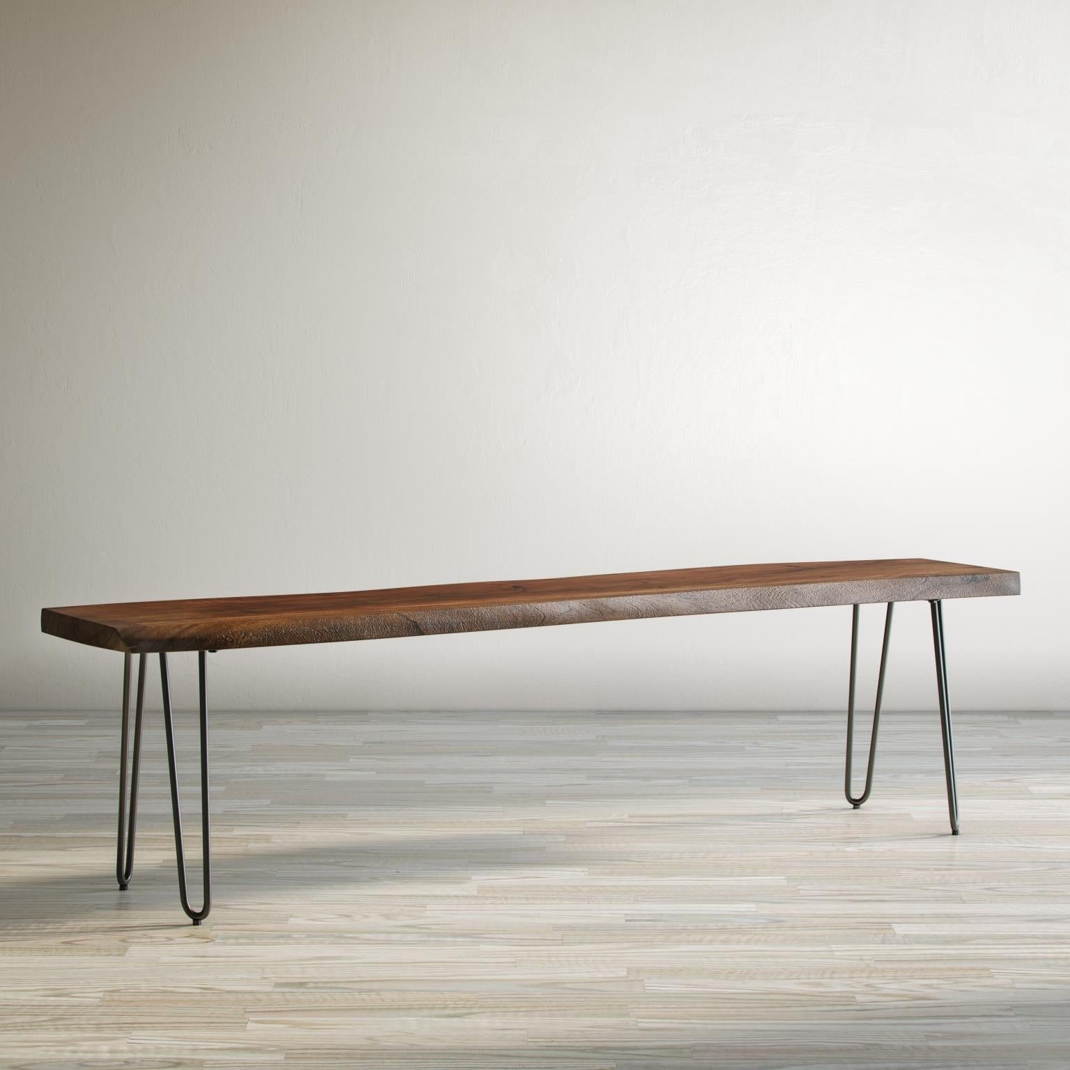 Natures Edge Light Chestnut Dining Bench 70" Long by Homeportonline
