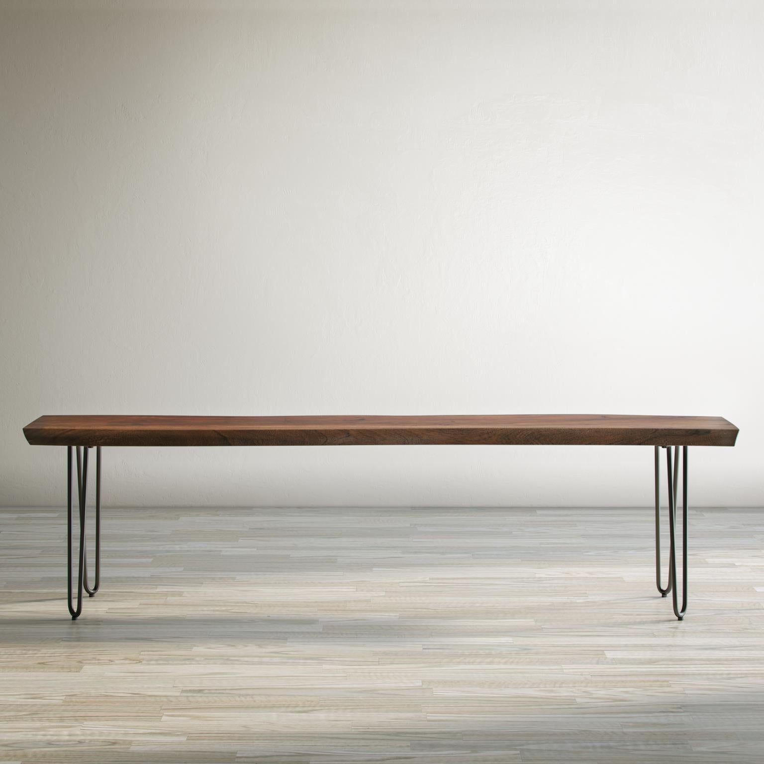 Natures Edge Light Chestnut Dining Bench 70" Long by Homeportonline
