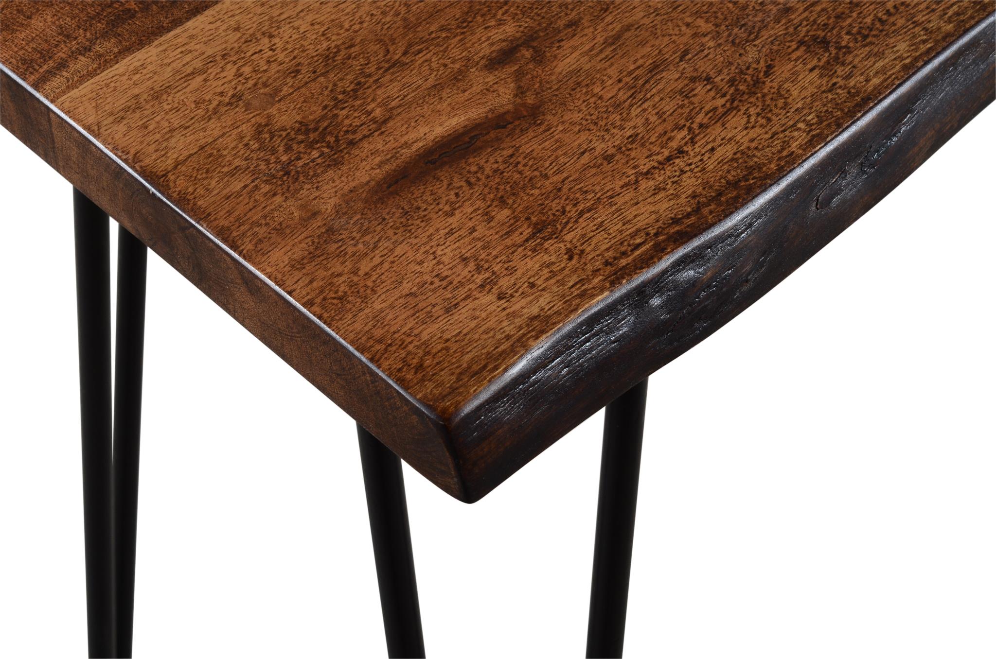Natures Edge Light Chestnut Dining or Sofa Table Counter Height 72" Long by Homeportonline