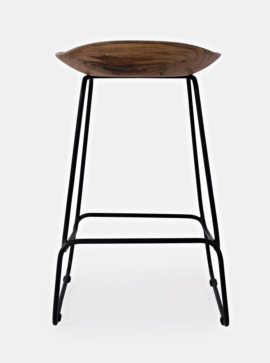 Natures Edge Light Chestnut Dining Counter Stool Backless by Homeportonline