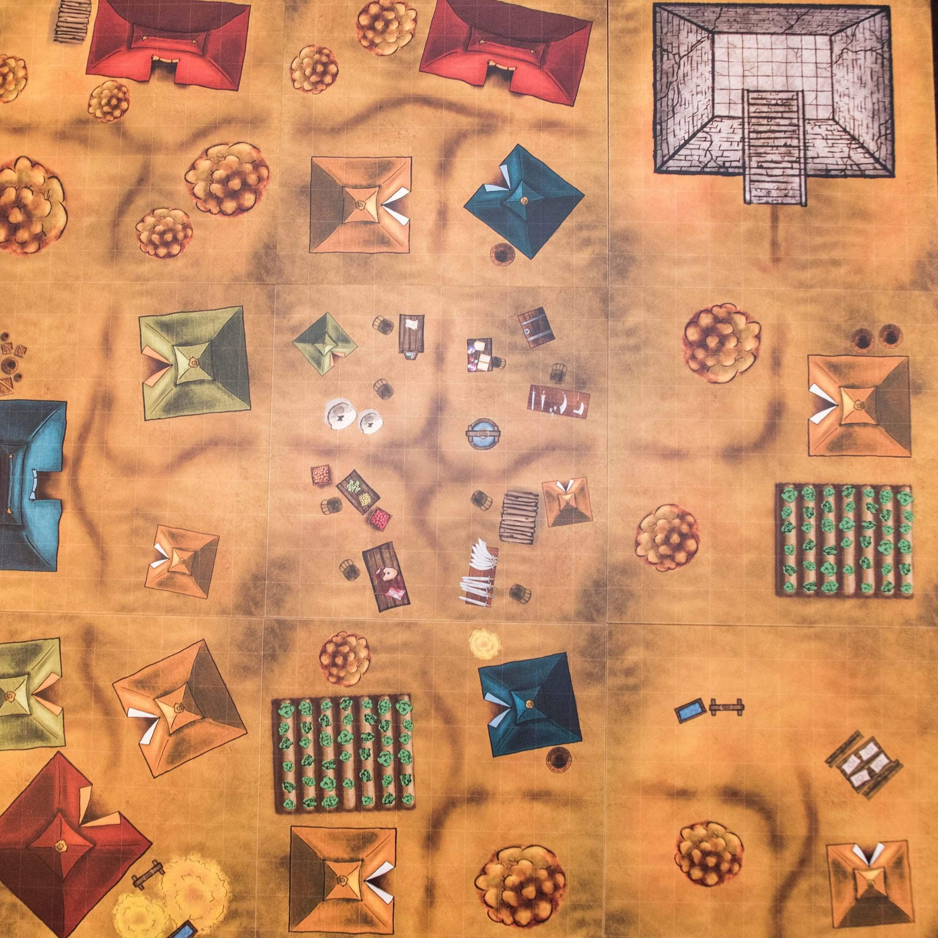 Desolate Deserts Terrain Tiles by Dungeons by Dan