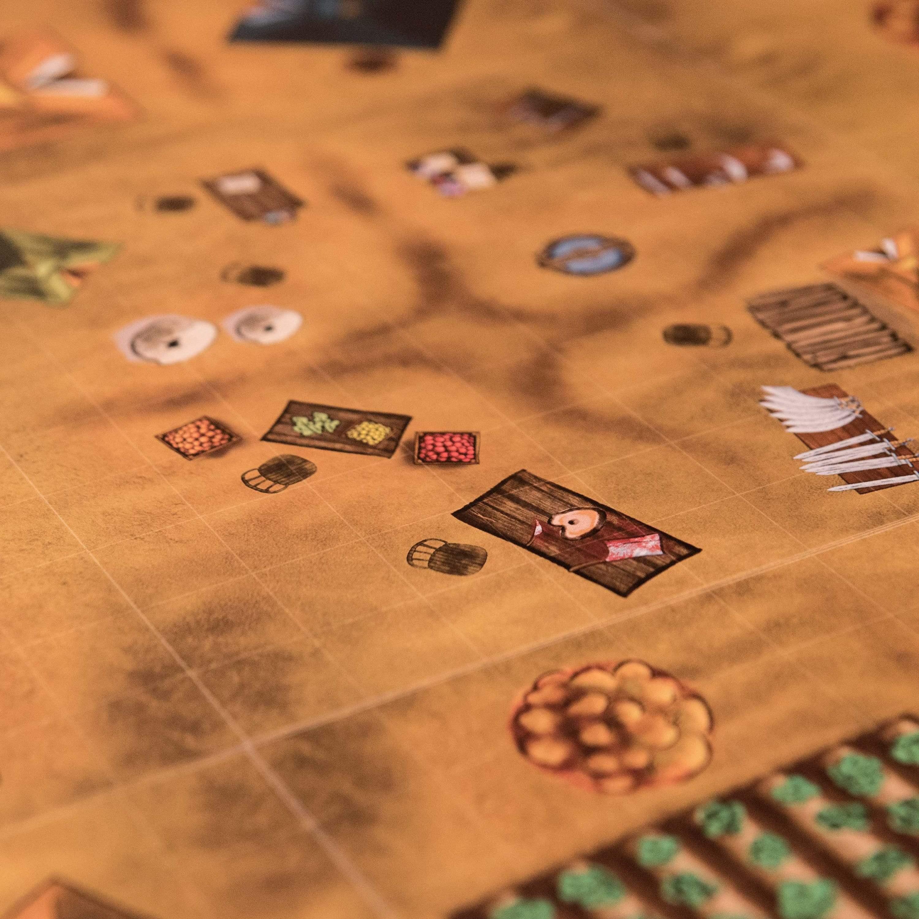 Desolate Deserts Terrain Tiles by Dungeons by Dan