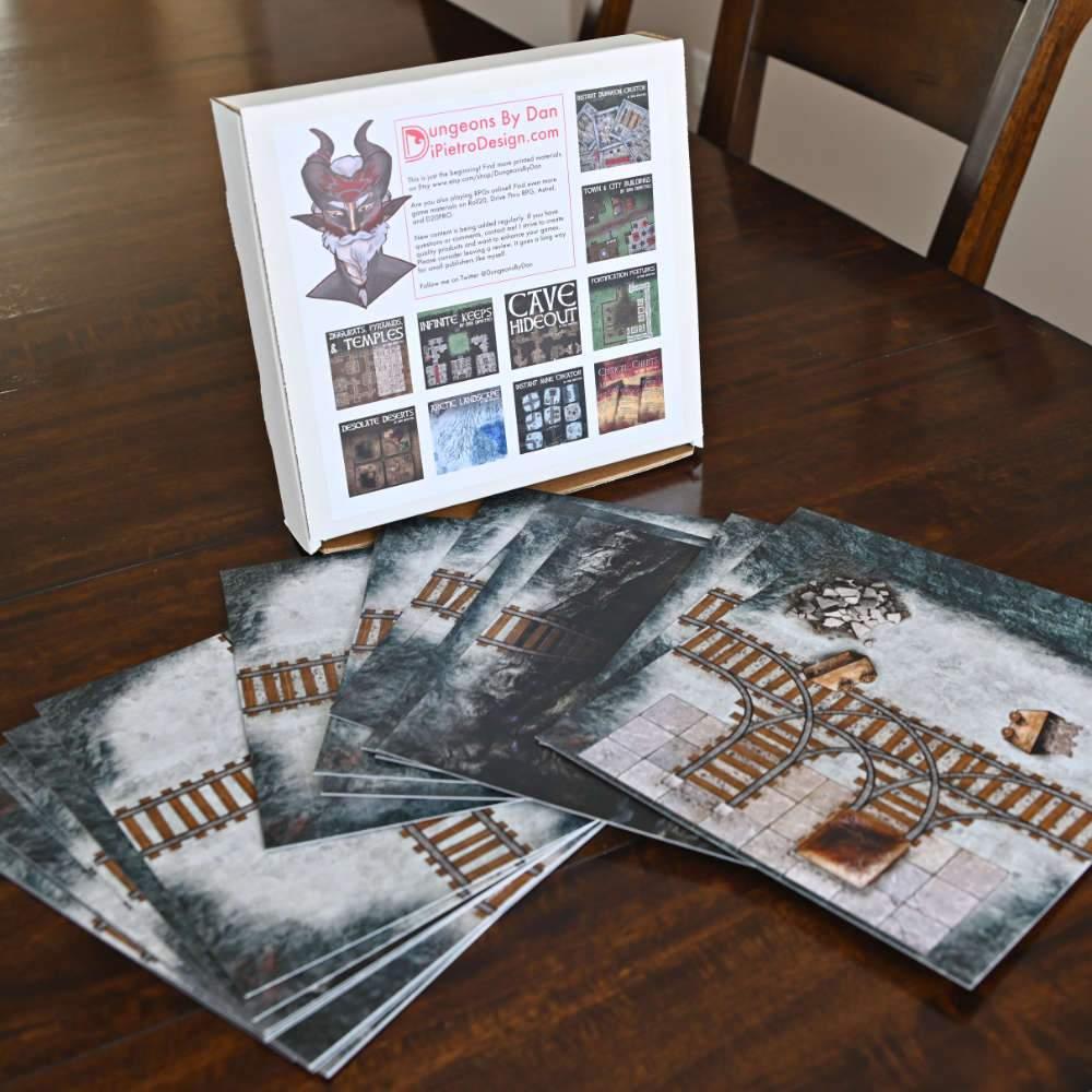 Instant Mine Dungeon Tiles by Dungeons by Dan