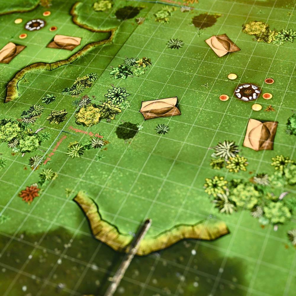 Forbidden Forest Modular Terrain Tiles by Dungeons by Dan