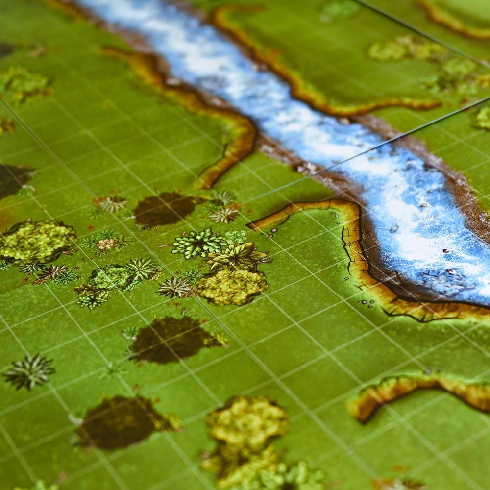 Forbidden Forest Modular Terrain Tiles by Dungeons by Dan