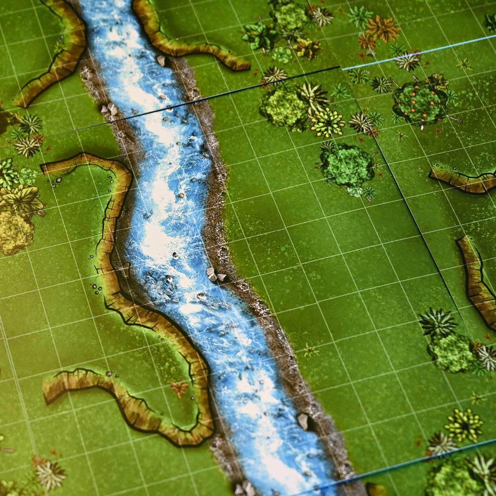 Forbidden Forest Modular Terrain Tiles by Dungeons by Dan