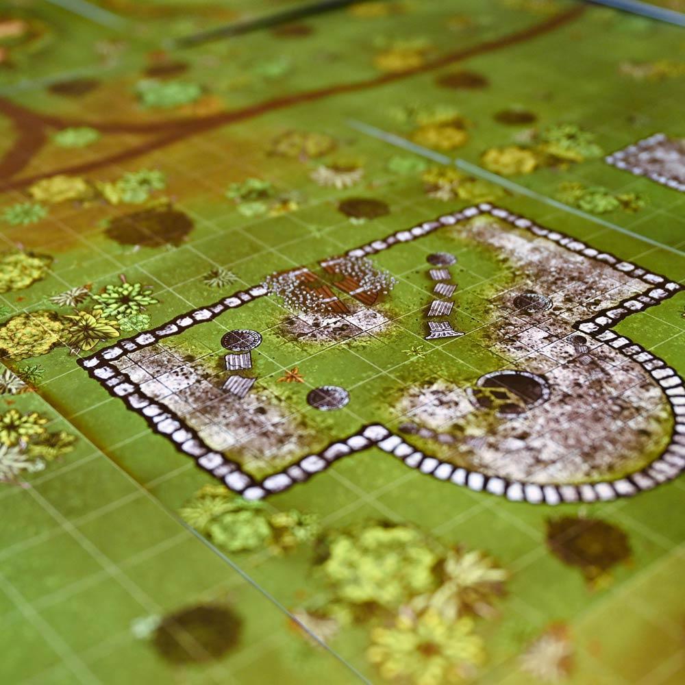 Forbidden Forest Modular Terrain Tiles by Dungeons by Dan