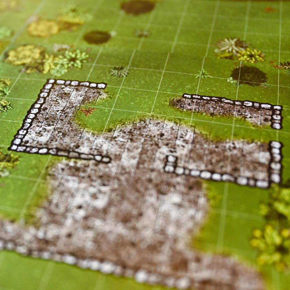 Forbidden Forest Modular Terrain Tiles by Dungeons by Dan