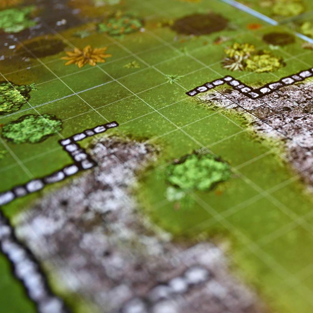 Forbidden Forest Modular Terrain Tiles by Dungeons by Dan
