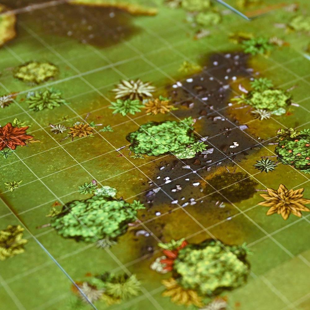 Forbidden Forest Modular Terrain Tiles by Dungeons by Dan