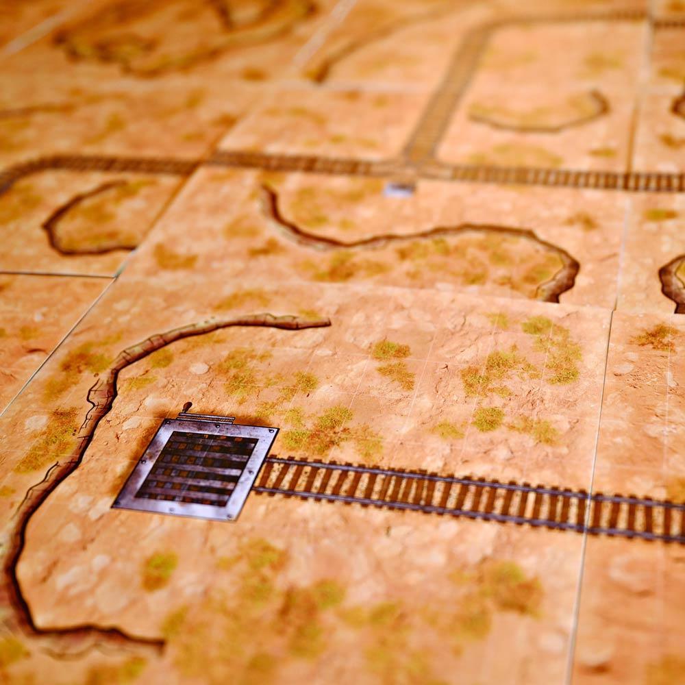 Modular Western Desert And Mine Tiles by Dungeons by Dan