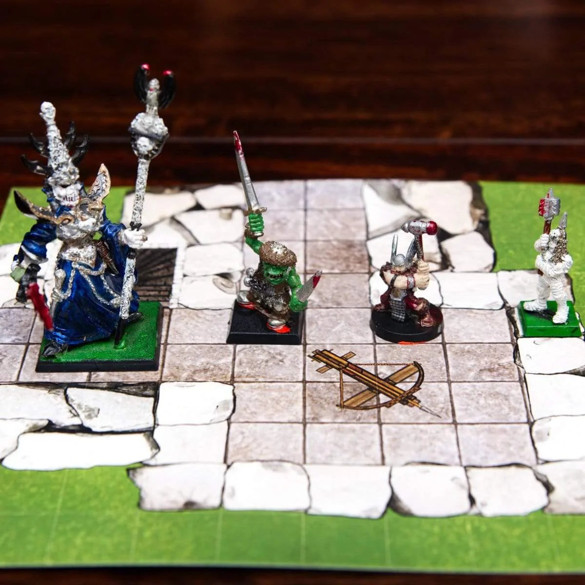 Modular Fortification Castle Tiles by Dungeons by Dan