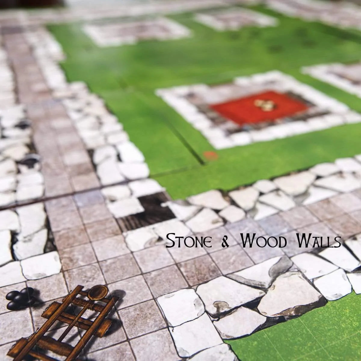 Modular Fortification Castle Tiles by Dungeons by Dan