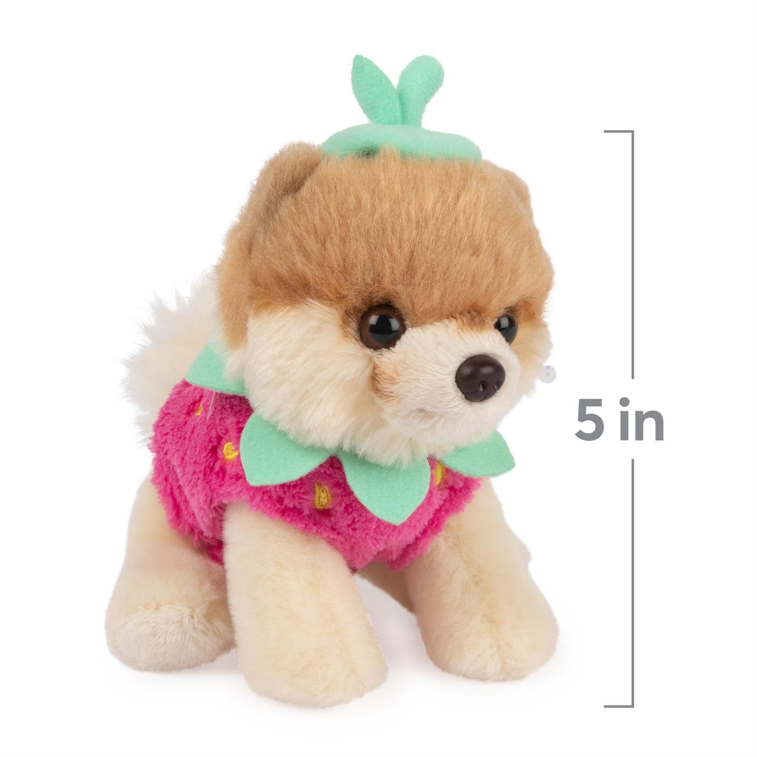 Plush Boo Itty Bitty Strawberry 5" by Homeportonline