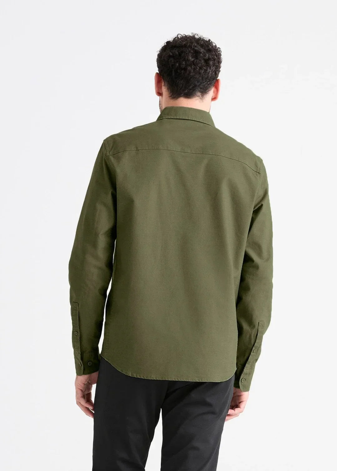 DUER Performance Stretch Button Down - Fern by Harbour Thread