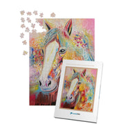 Portrait of the Rose Stallion Puzzle