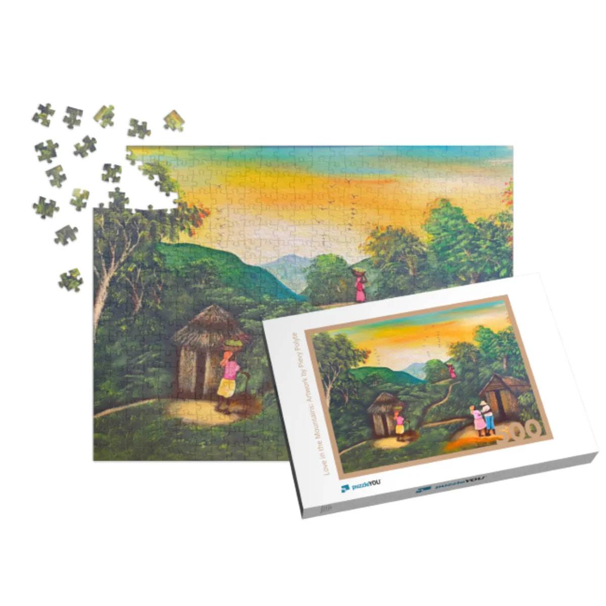 Love in the Mountains Puzzle