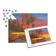 Sunset Over the Bay Puzzle