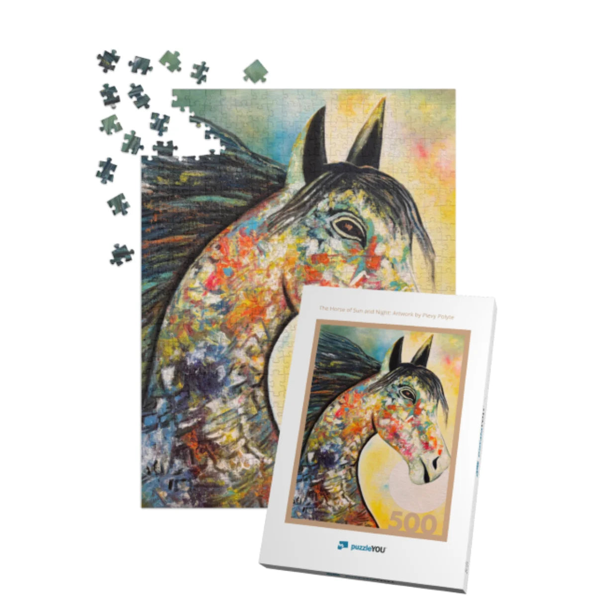 The Horse of Sun and Night Puzzle