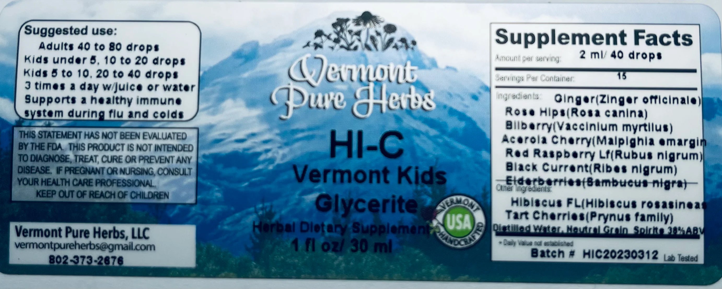 Sweet Dreams by Vermont Pure Herbs