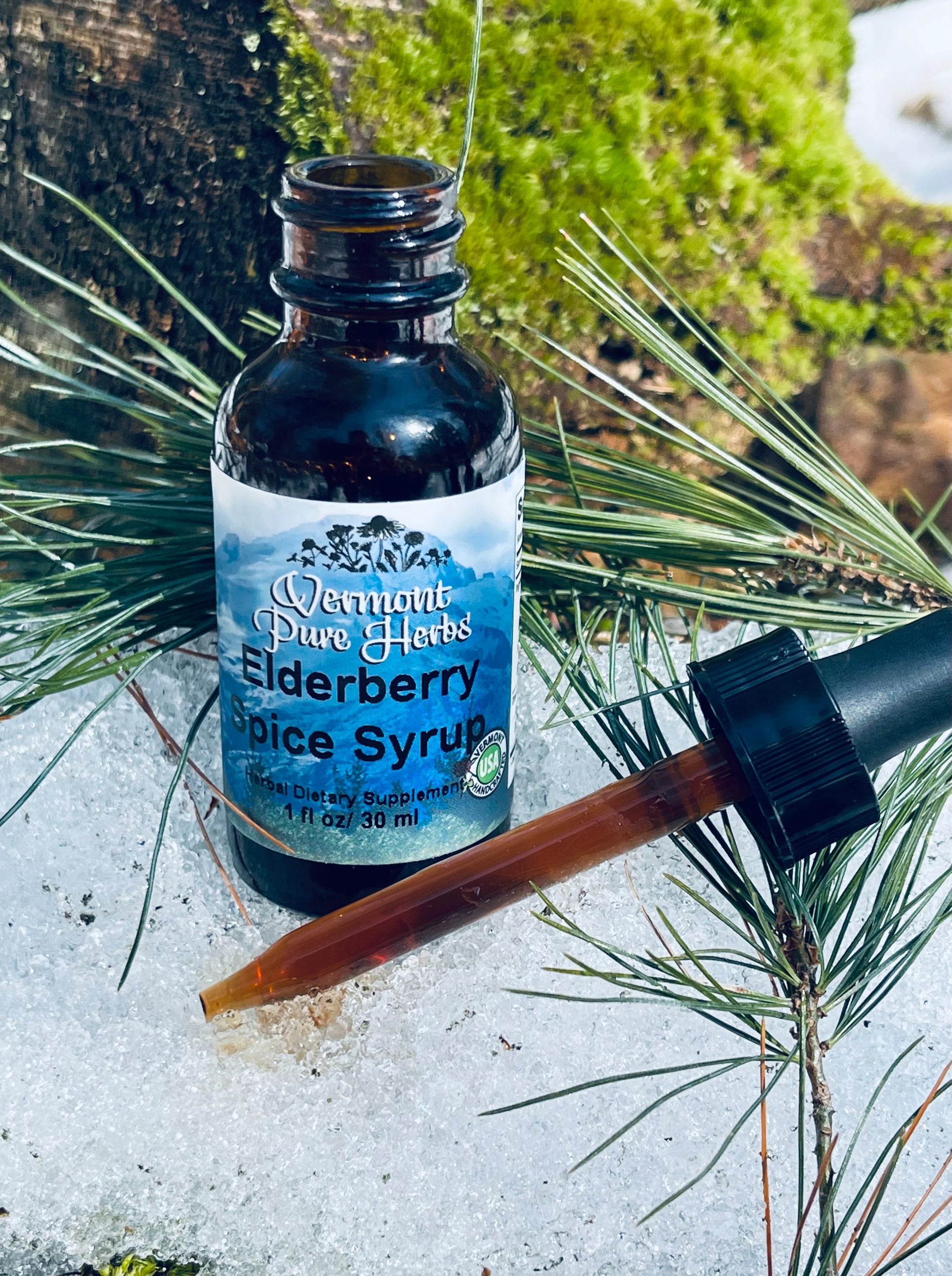 Elderberry Spice Syrup by Vermont Pure Herbs