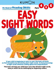 My Bk of Reading Skills: Easy Sight Words