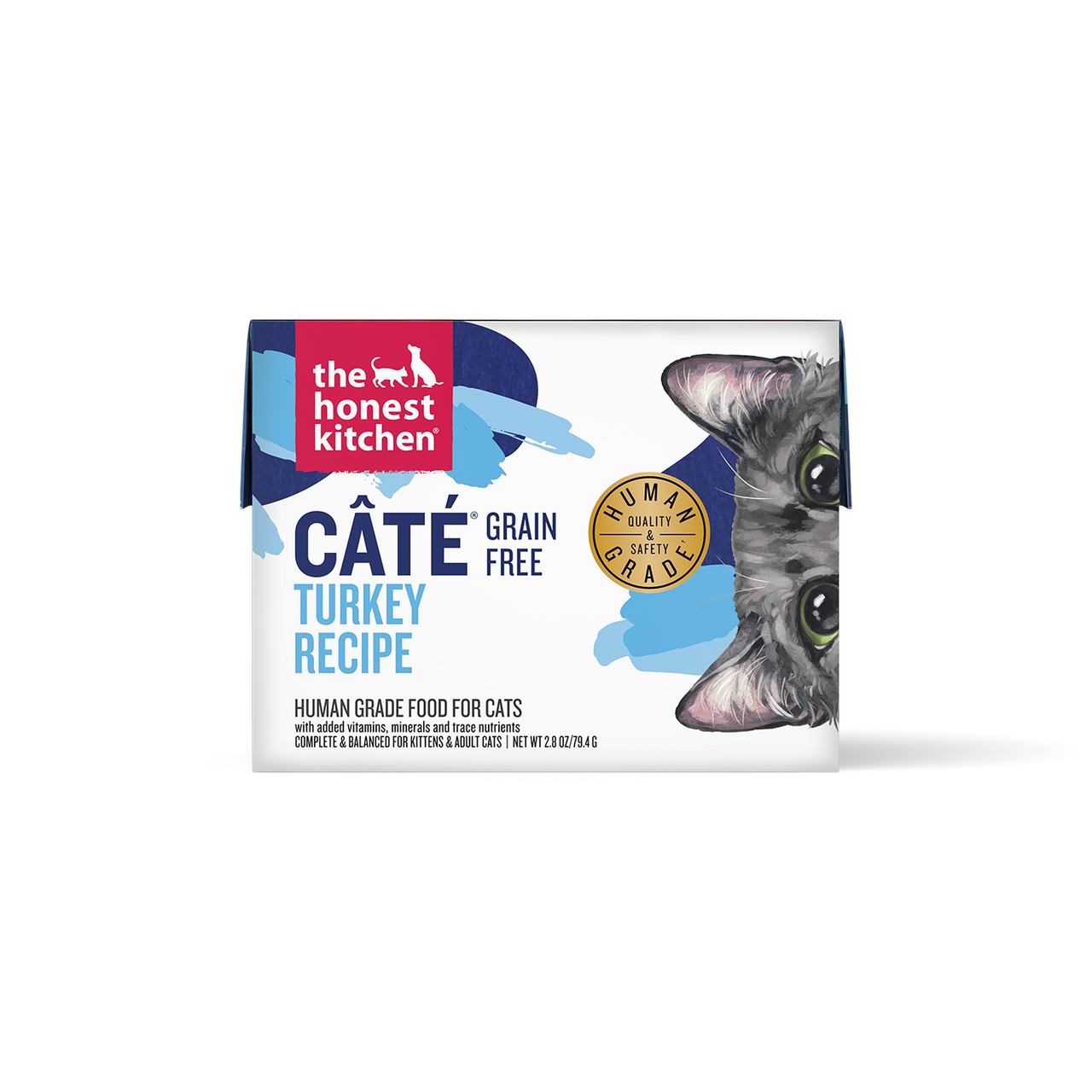Honest Kitchen Grain Free Turkey Pate Cat Food 2.8oz by Pet Food Warehouse