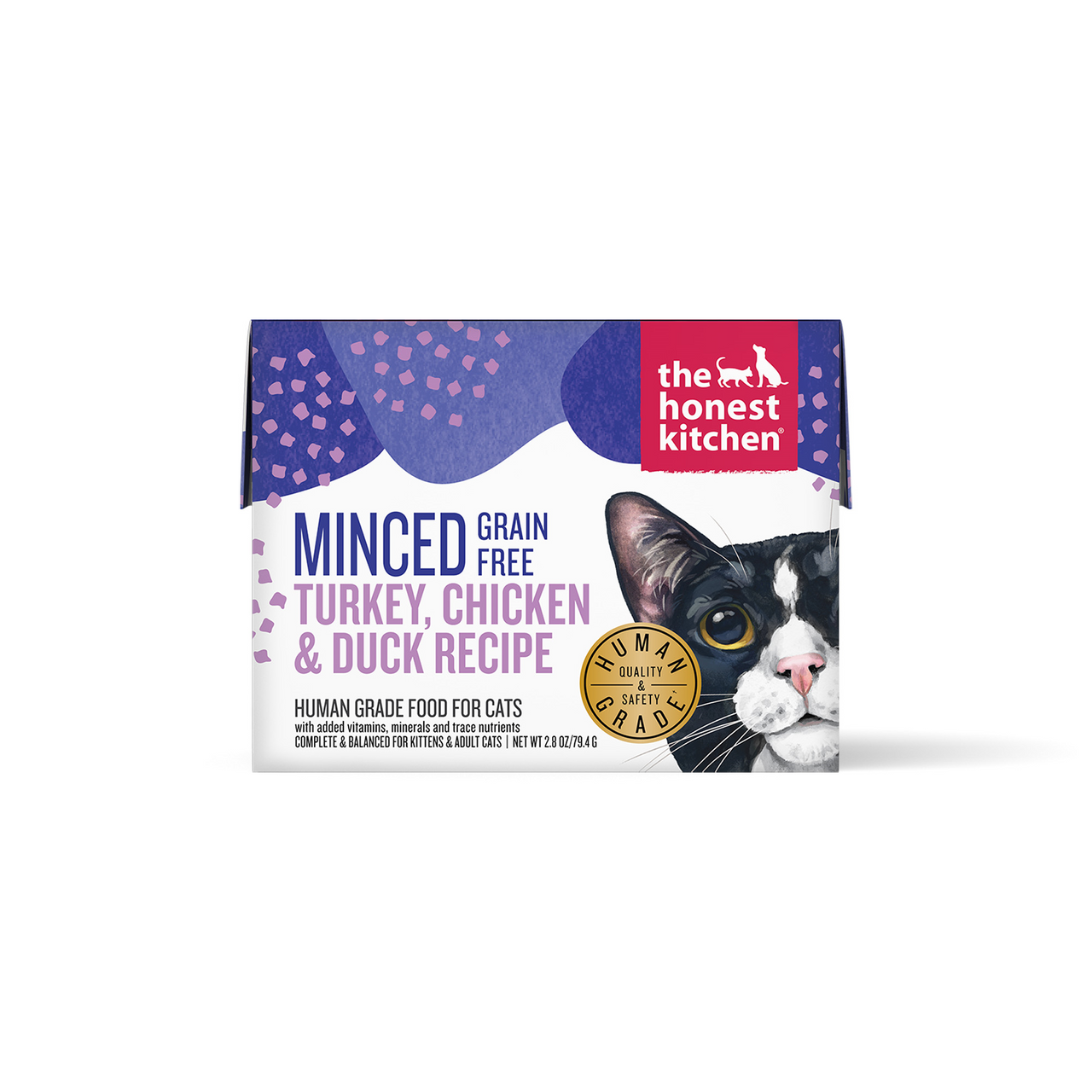 Honest Kitchen Grain Free Turkey Duck Chicken in Bone Broth Gravy Cat Food 2.8oz by Pet Food Warehouse