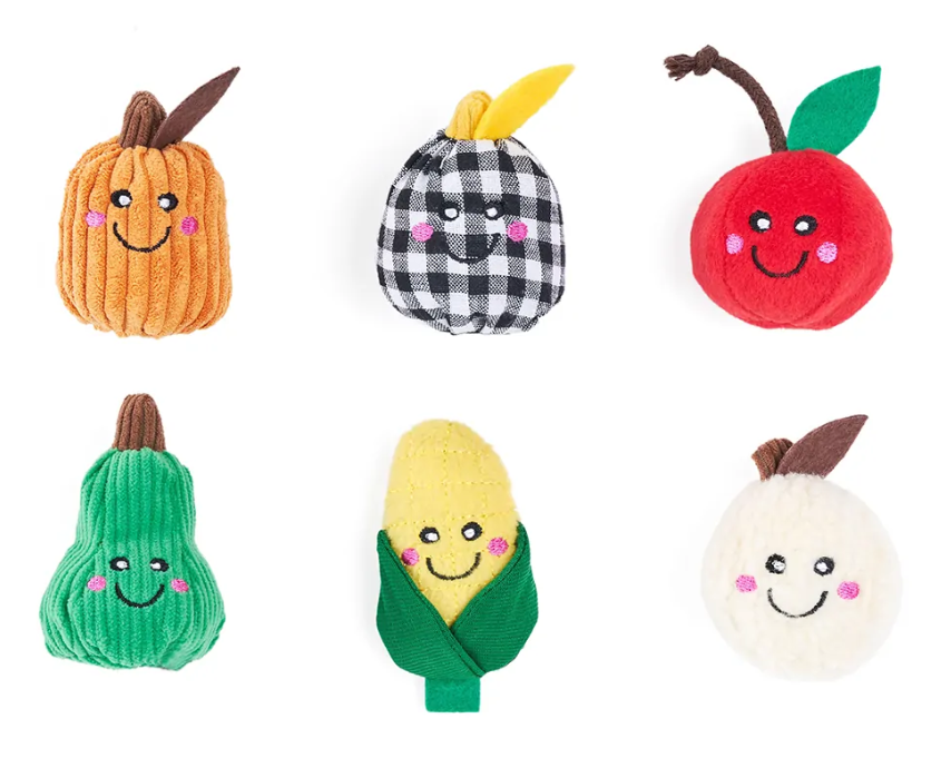 Zippy Claws Cat Toy Fall Harvest Treats 6 pack by Pet Food Warehouse