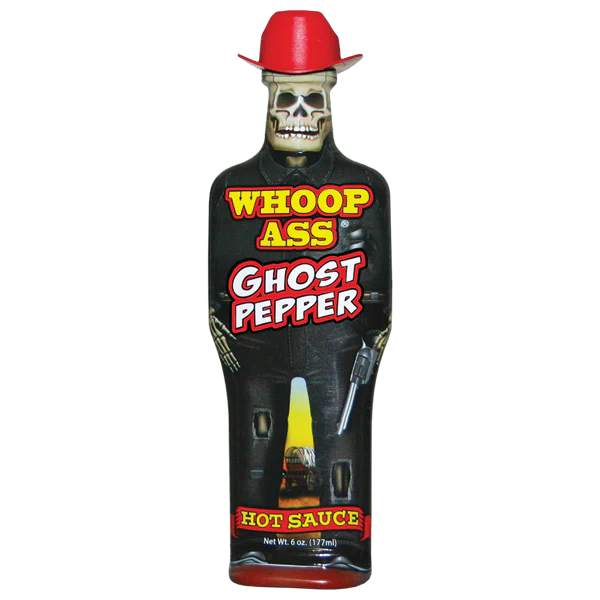Barbecue Hot Sauce Cowboy Whoop Ass Ghost Pepper