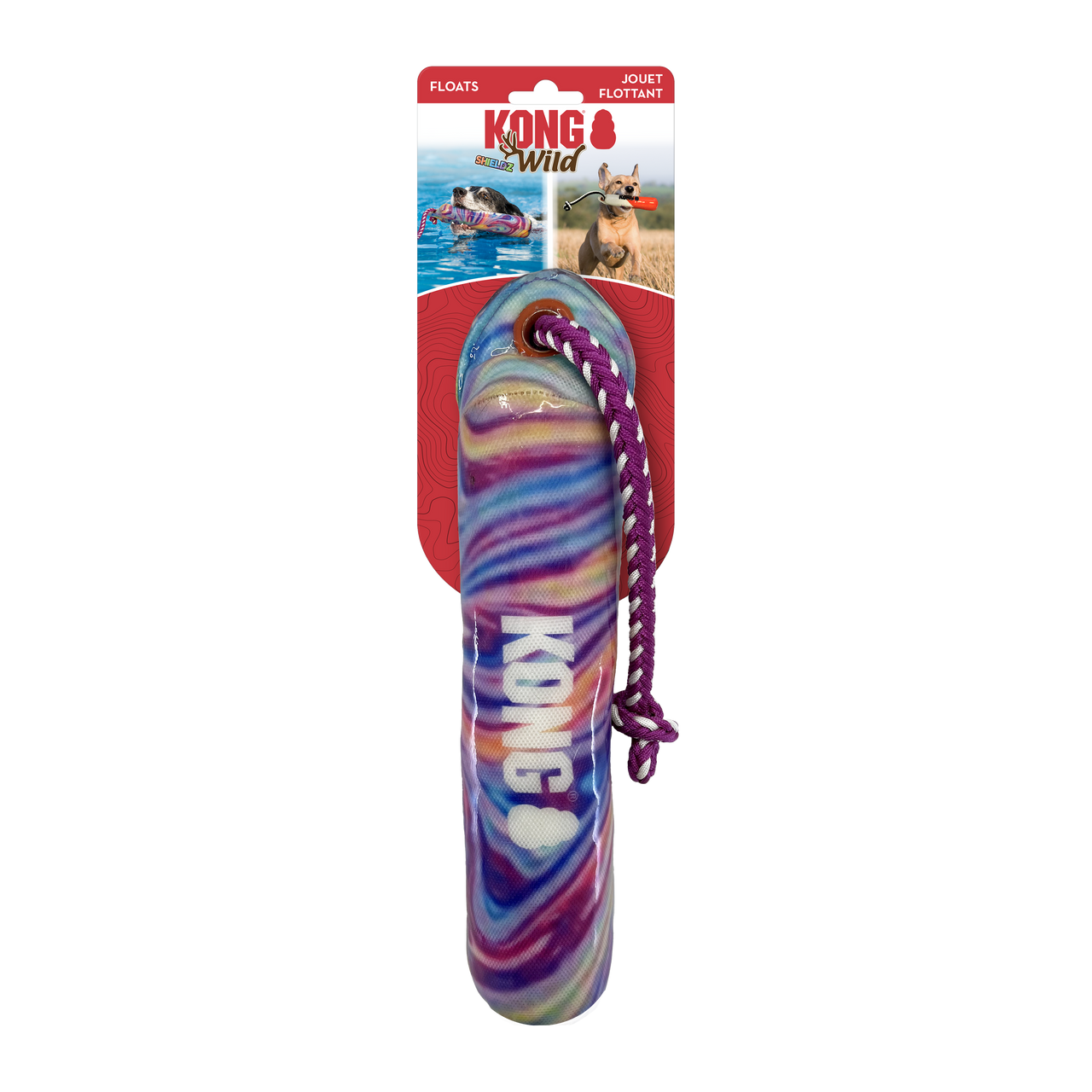 Kong Wild Shieldz Training Dummy Swirl Medium - Large by Pet Food Warehouse
