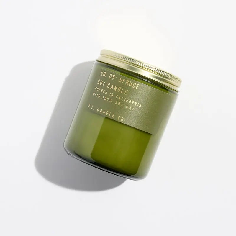 P.F. Candle Co. Spruce Soy Candle - 7.2 oz by Harbour Thread