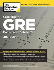 Cracking the GRE Mathematics Subject Test