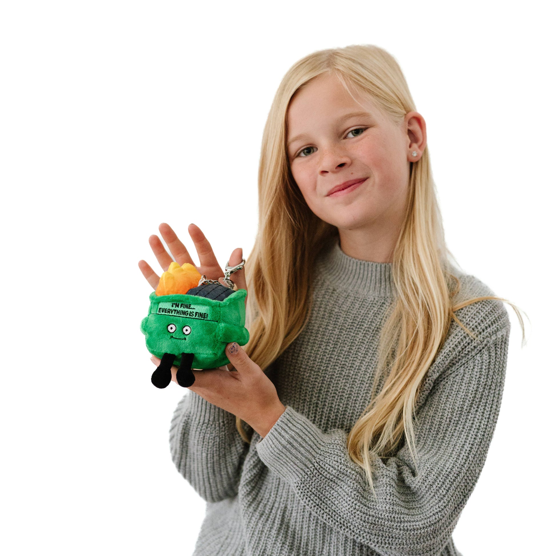 Punchkins - Punchkins Dumpster Fire Plush Bag Charm by SidePony Boutique