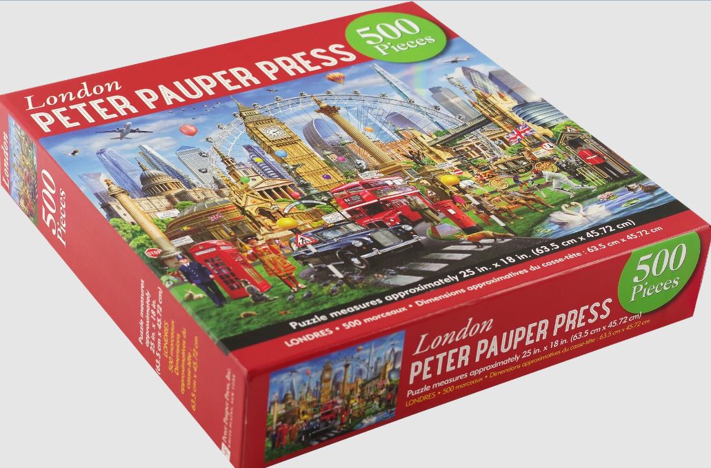Puzzle 500 Piece London by Homeportonline