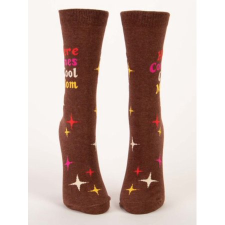 HERE COMES COOL MOM W-CREW SOCKS