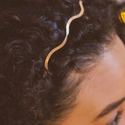 Waves of Gold Hard Headband by Wild Lark