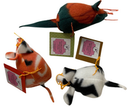 Handmade Catnip Mouse Halloween by Pet Food Warehouse