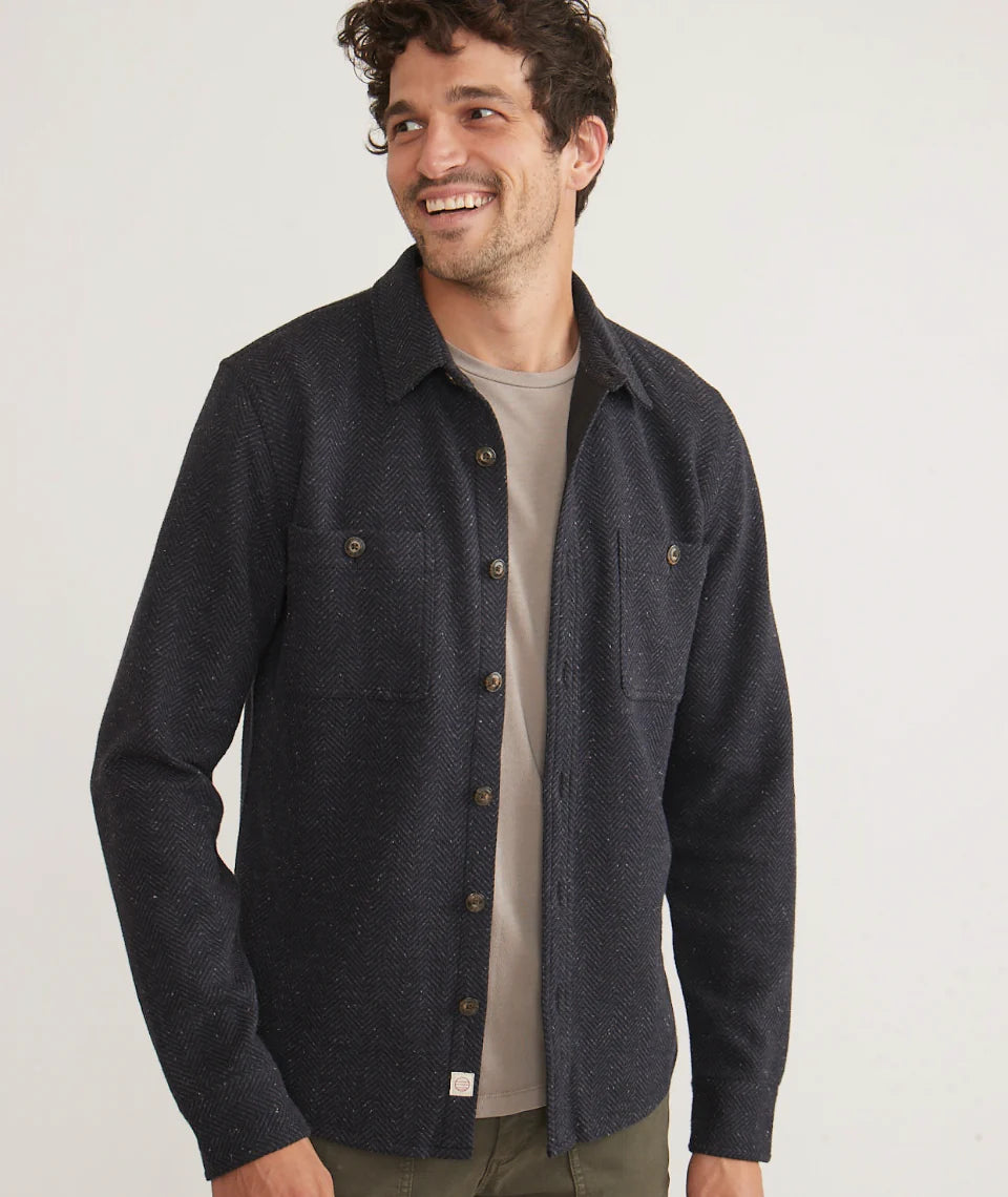 Marine Layer Pacifica Stretch Twill Shirt by Harbour Thread