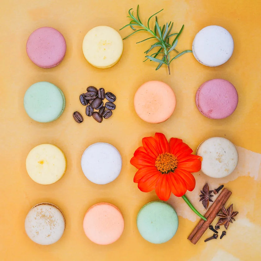 Sweater Weather Macarons by Small Oven Pastries