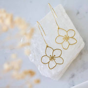 Sakura Flower Drop Earrings by Wild Lark